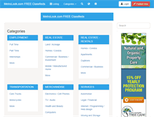 Tablet Screenshot of metrolook.com